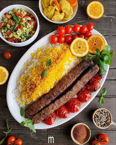 چلوکباب لقمه